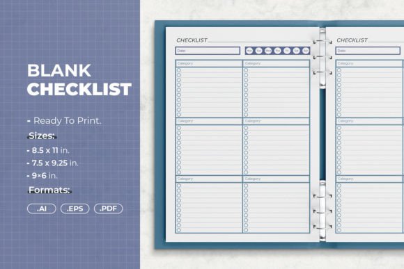 Download Blank Checklist Printable Template - Checklist Collection