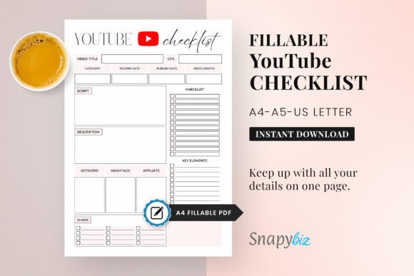 Download Free Youtube Checklist - Checklist Collection
