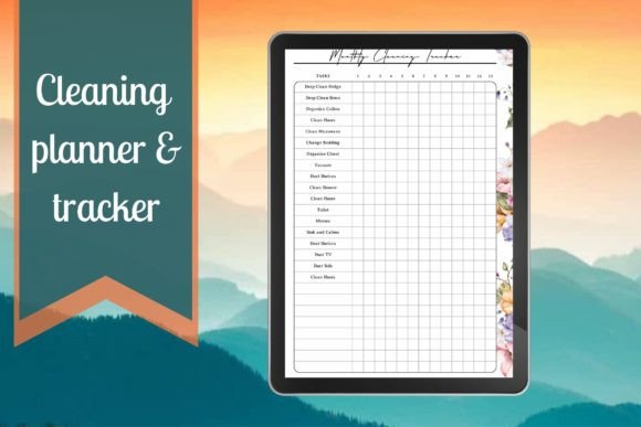 Download Cleaning Checklist &amp; Tracker - Checklist Collection
