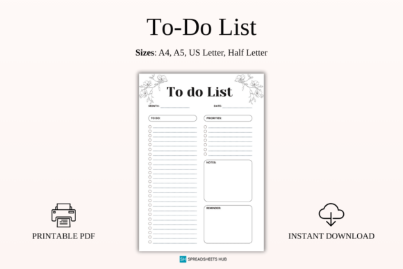Download To Do List Printable Checklist Planner - Checklist Collection