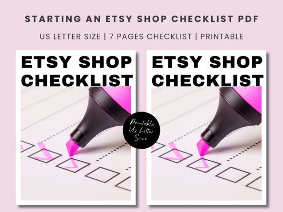 Download Etsy Shop Checklist for Beginner - Checklist Collection